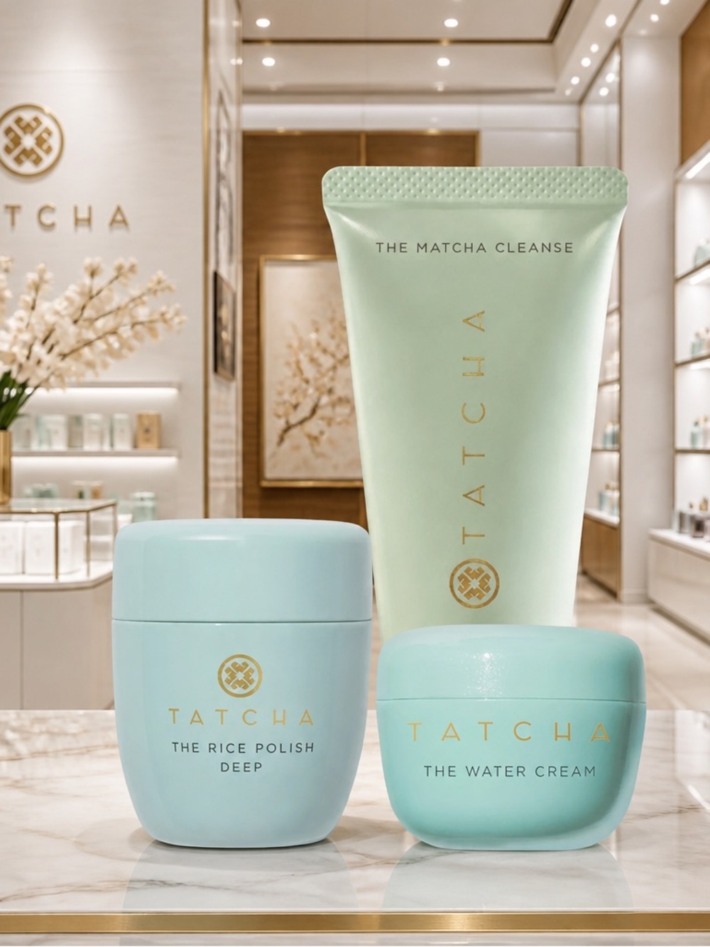 🍒TATCHA SKINCARE SET - MUST HAVE  RUTINE WANTED!🍒